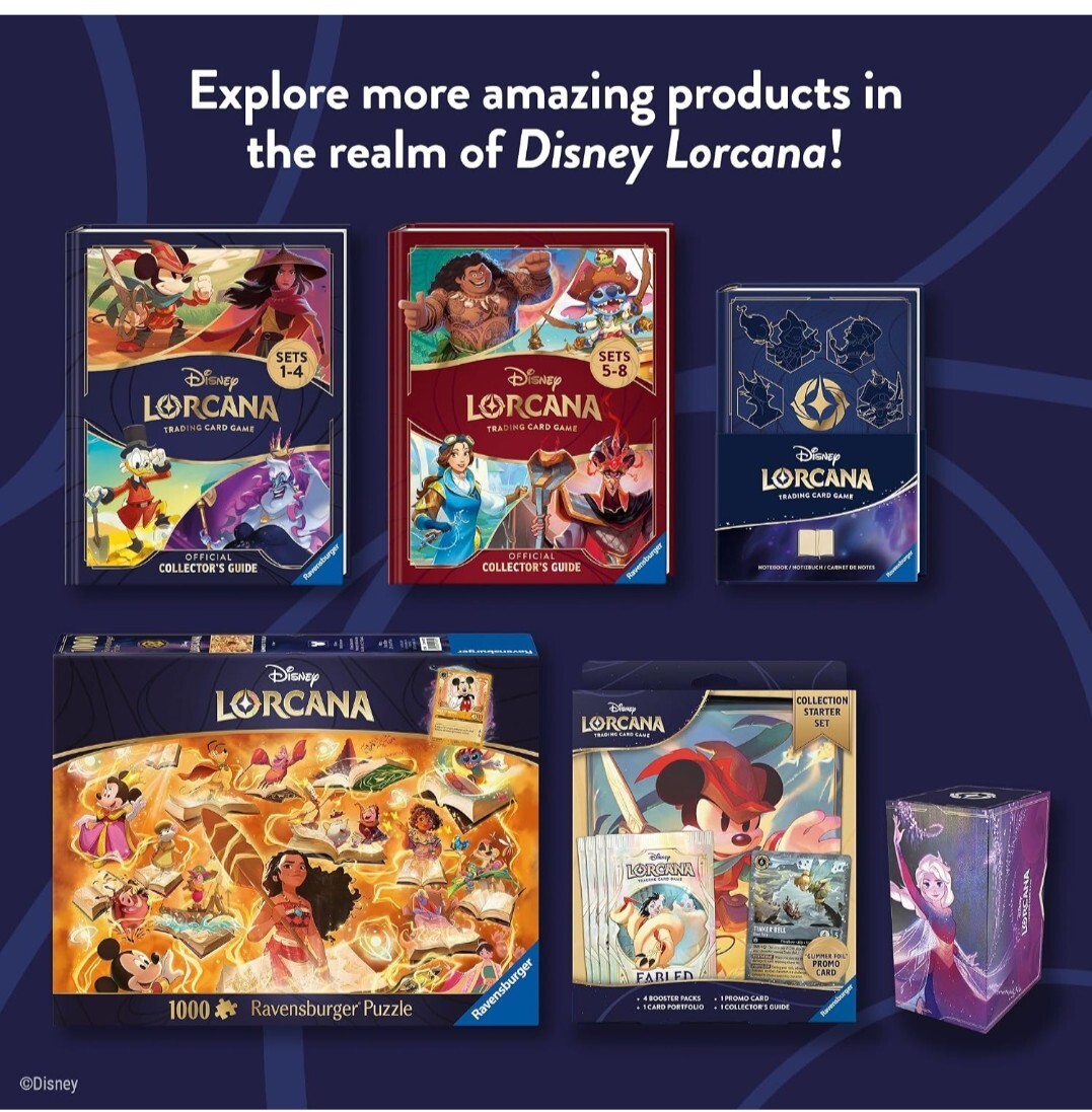 Disney - Lorcana Quest of Wonders - Illumineer's Lorebook Promo Card - Presale