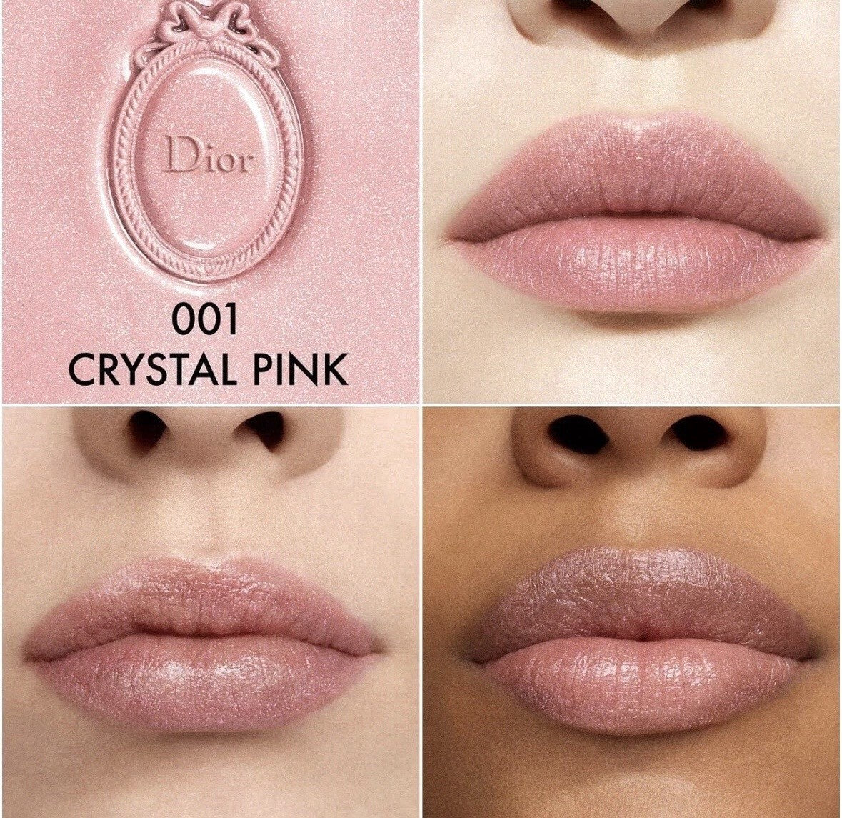 Dior - Médaillon Sparkly Lip Balm – 001 Crystal Pink – 2g / 0.07 oz