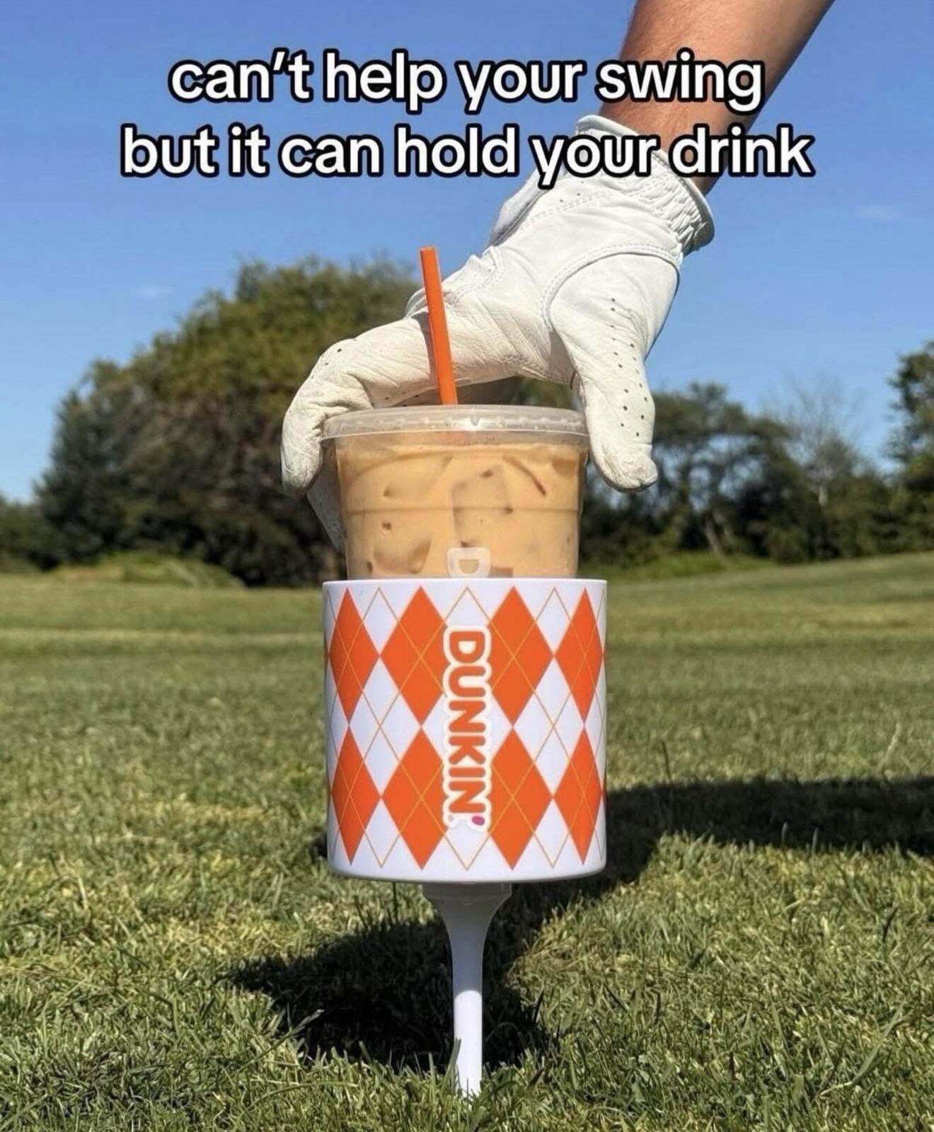 Dunkin’ Donuts - 2026 Golf Tee Cup Holder - Limited Edition