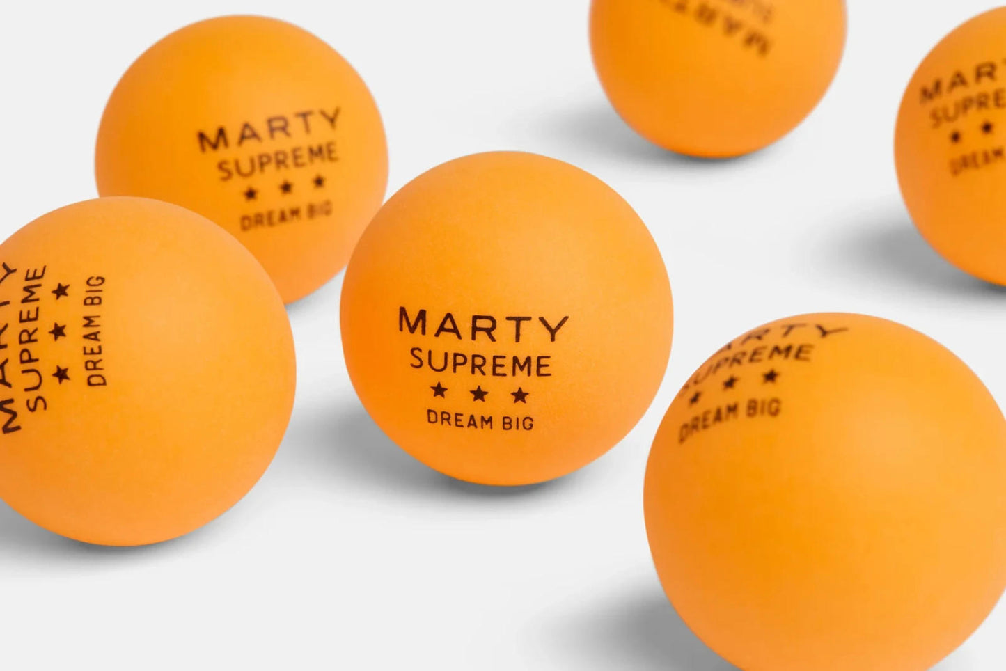 Marty Supreme - Table Tennis Balls - 6PK