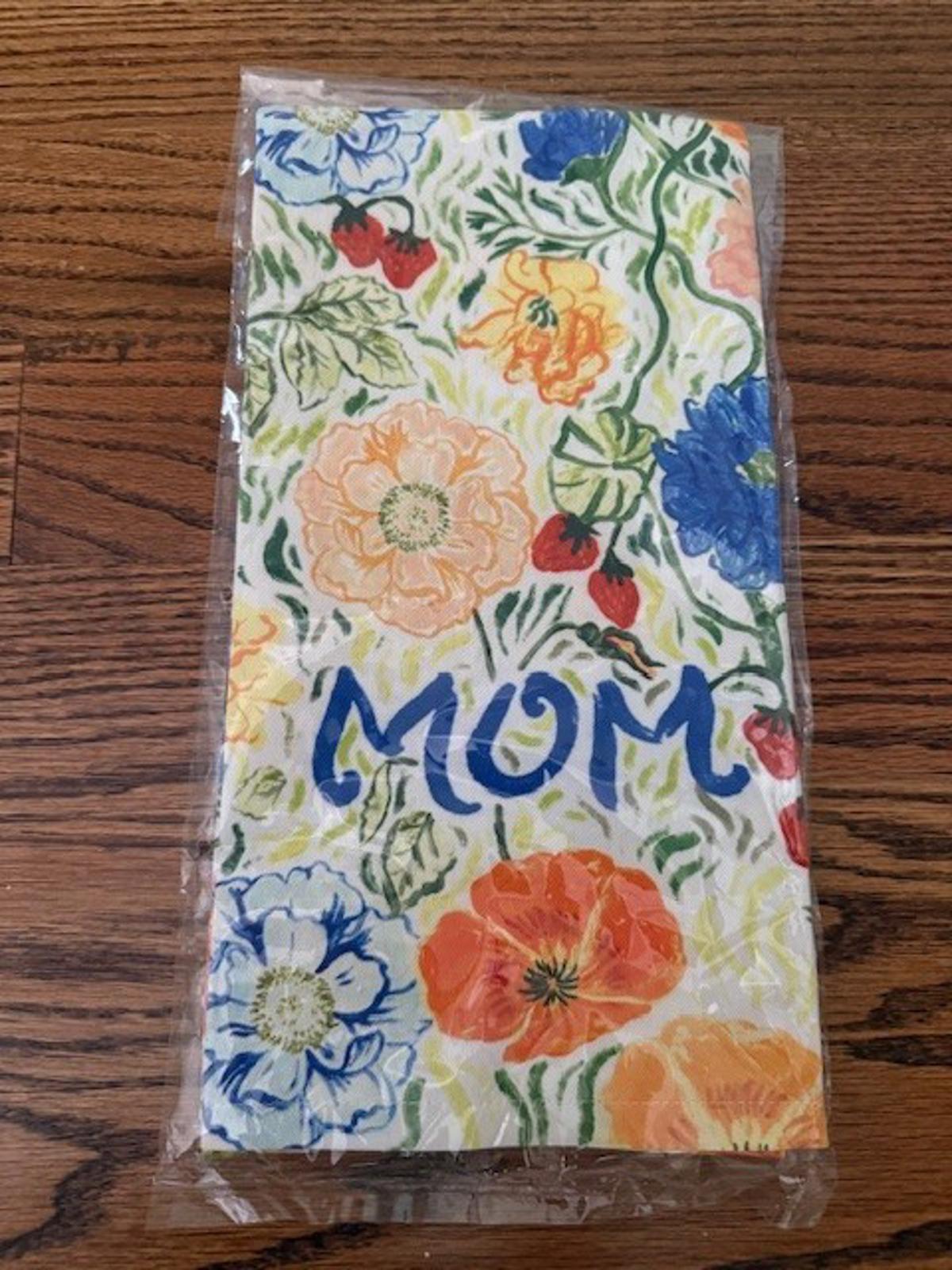 Anthropologie - Floral Mom Dish Towel 2025