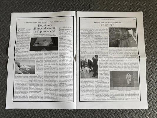 L'OSSERVATORE ROMA - Pope Francis Death - Official Copy