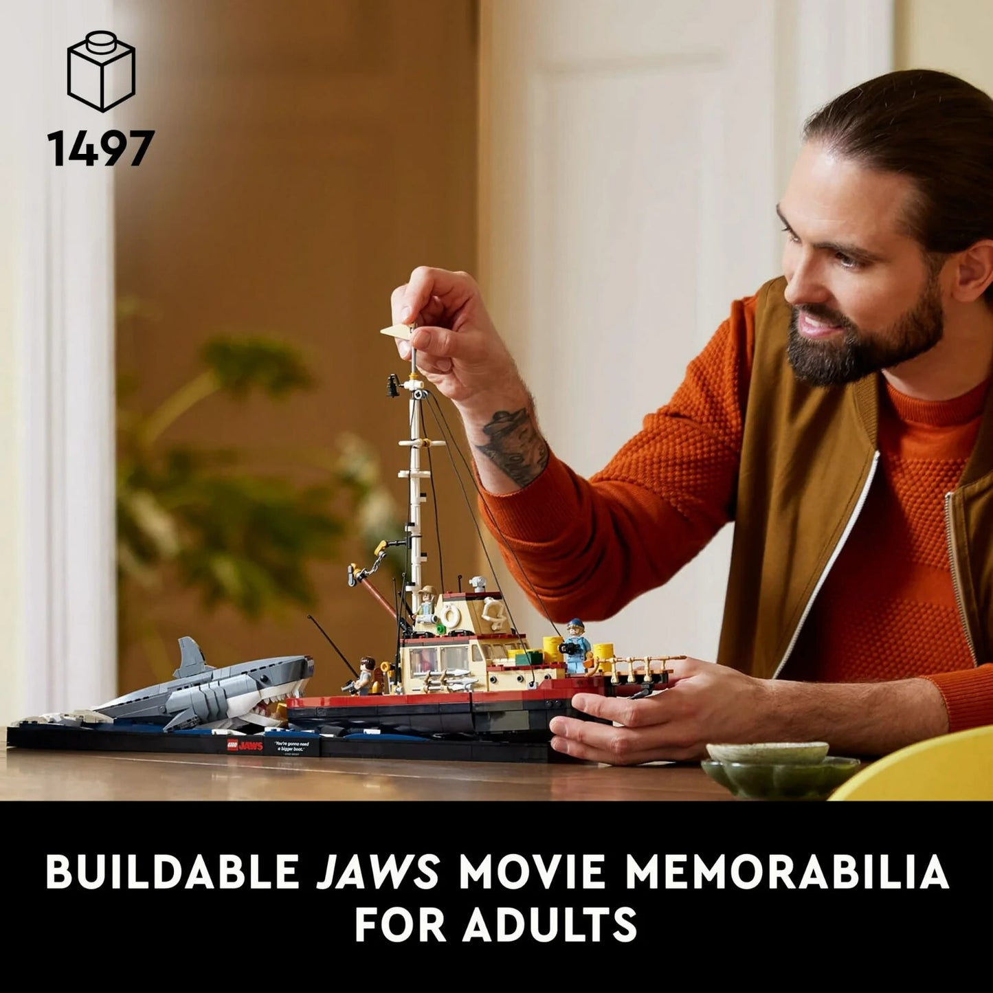 LEGO Ideas Jaws Set - Diorama Kit - 21350