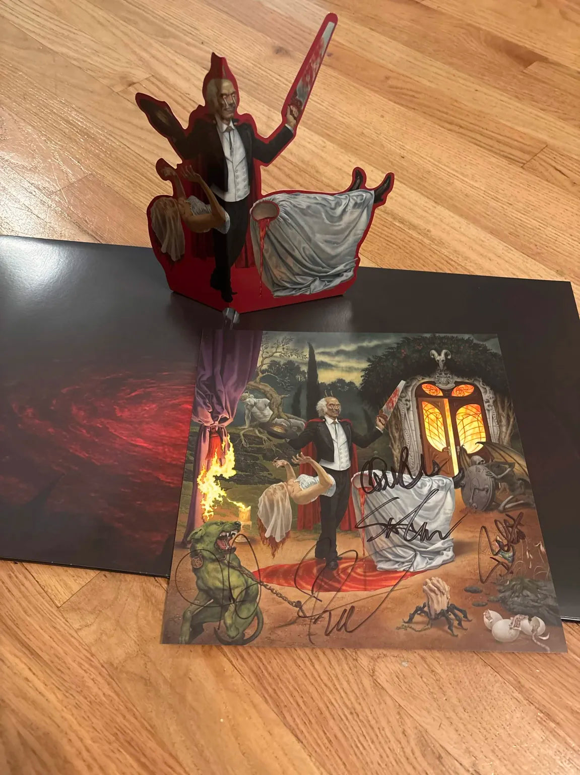 Anthrax – Cursum Perficio – Signed Pop Up Insert - Amazon Exclusive Purple Zoetrope 2LP Vinyl
