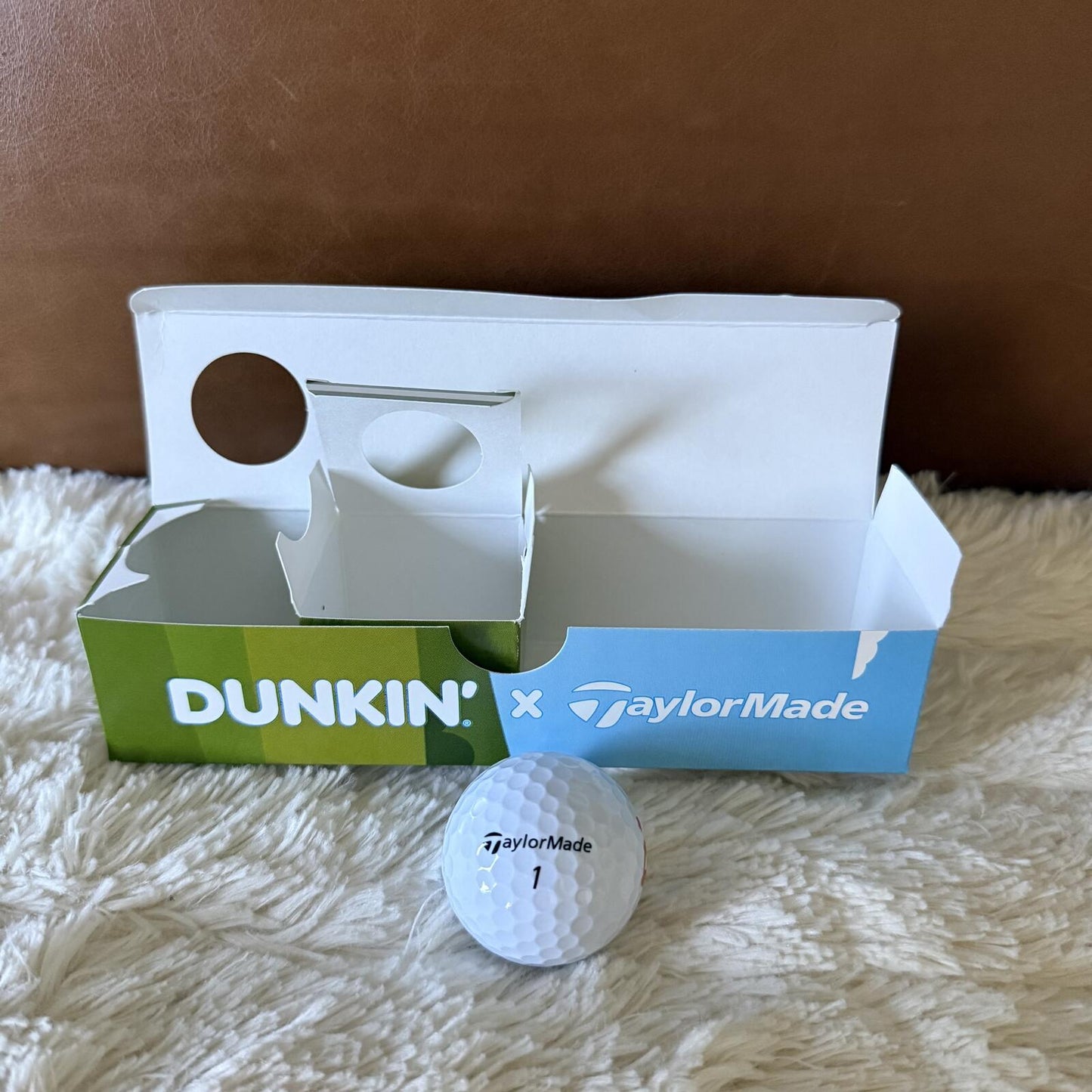 2026 Dunkin Donuts Golf Ball (one) & Munchkins Box