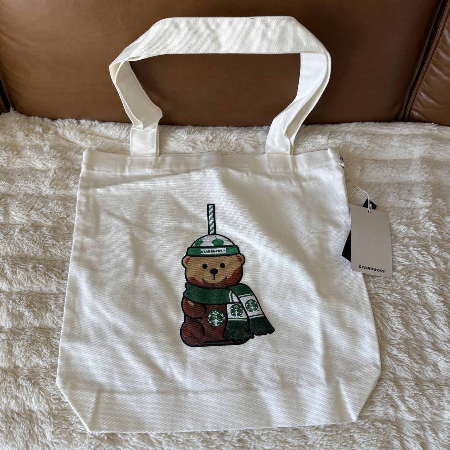 Starbucks - Bearista FIFA Soccer Tote Bag - Limited Edition