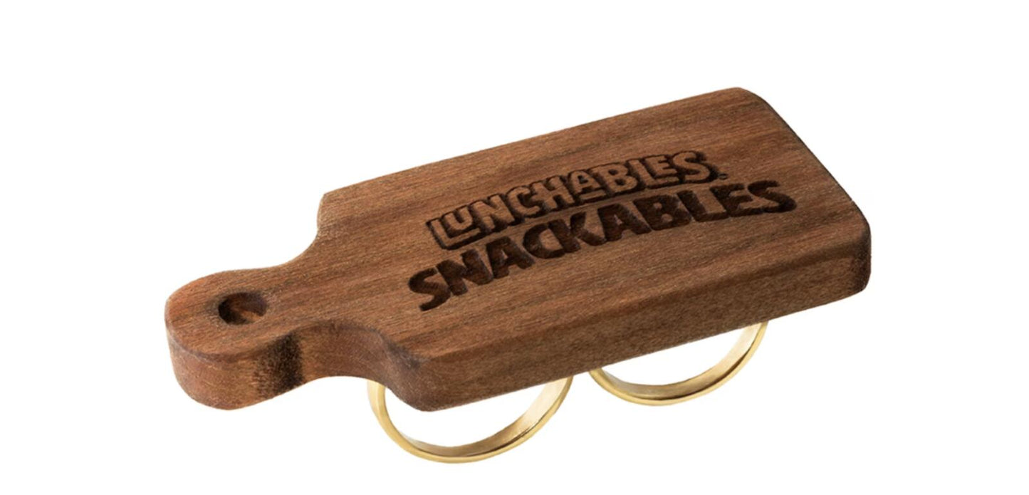 The CharcuteRING from Snackables by Lunchables