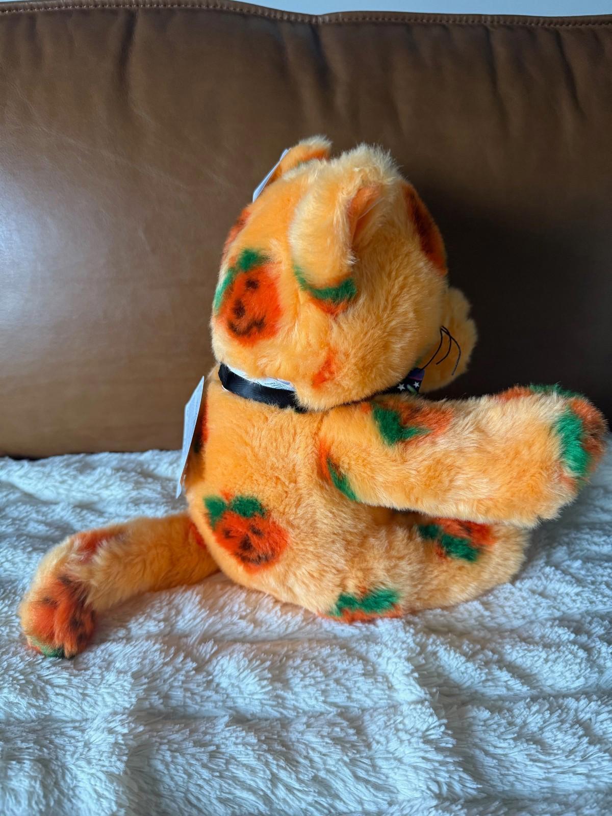 Build A Bear - Pumpkin Kitty Stuffed Animal