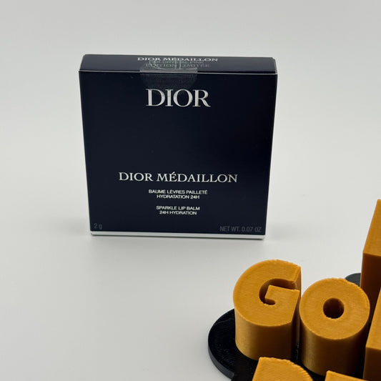 Dior - Médaillon Sparkly Lip Balm – 001 Crystal Pink – 2g / 0.07 oz