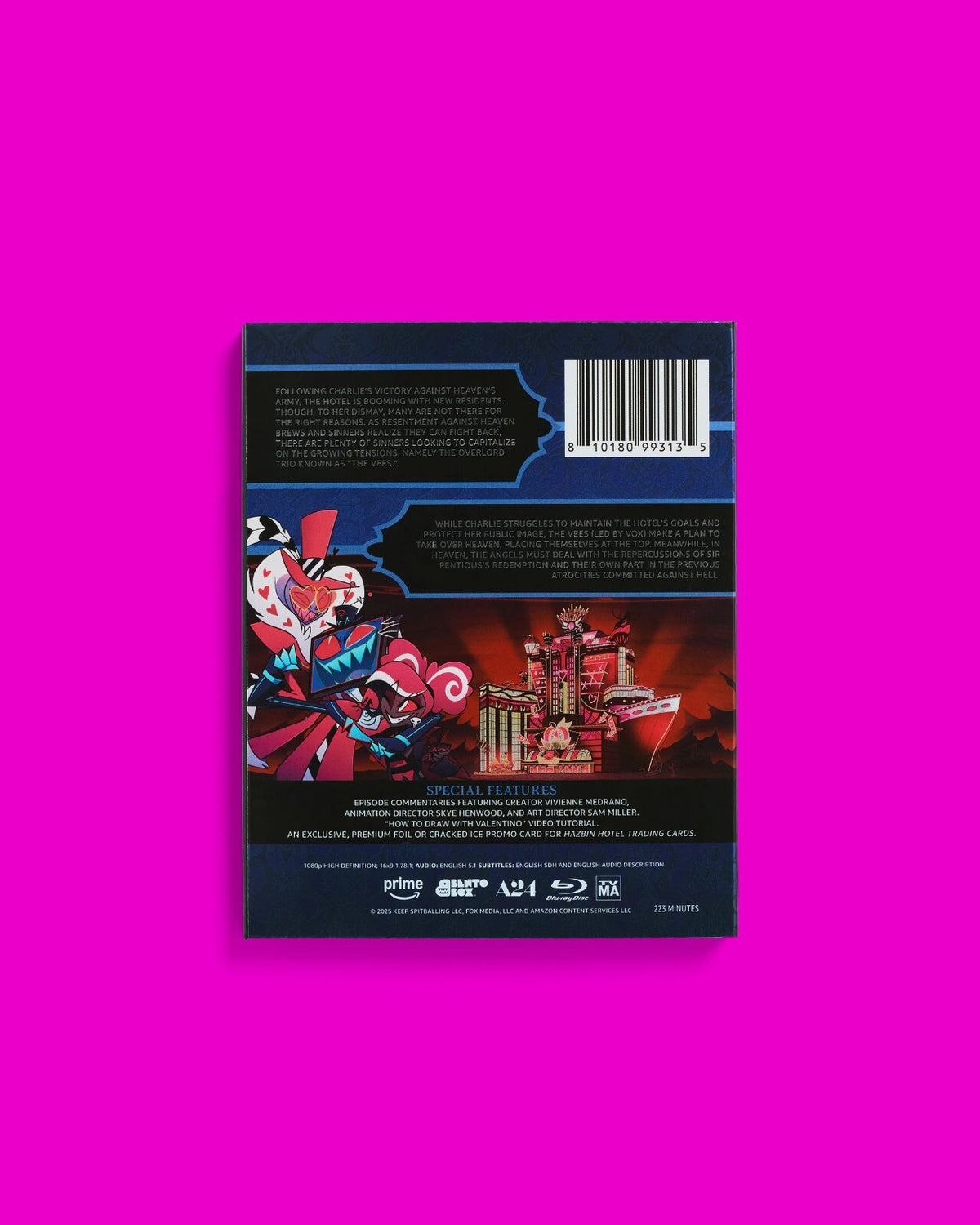 Hazbin Hotel Season 2 Blu-ray + PR-32 Promo Card Exclusive