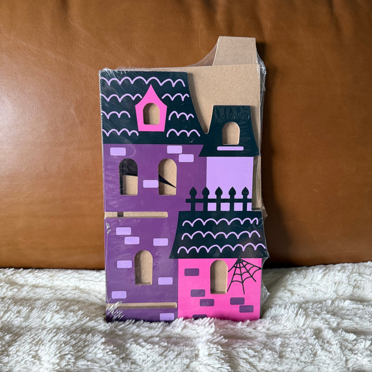 2026 Halloween Haunted House Display Dollhouse - Pink - Bullseye Playground