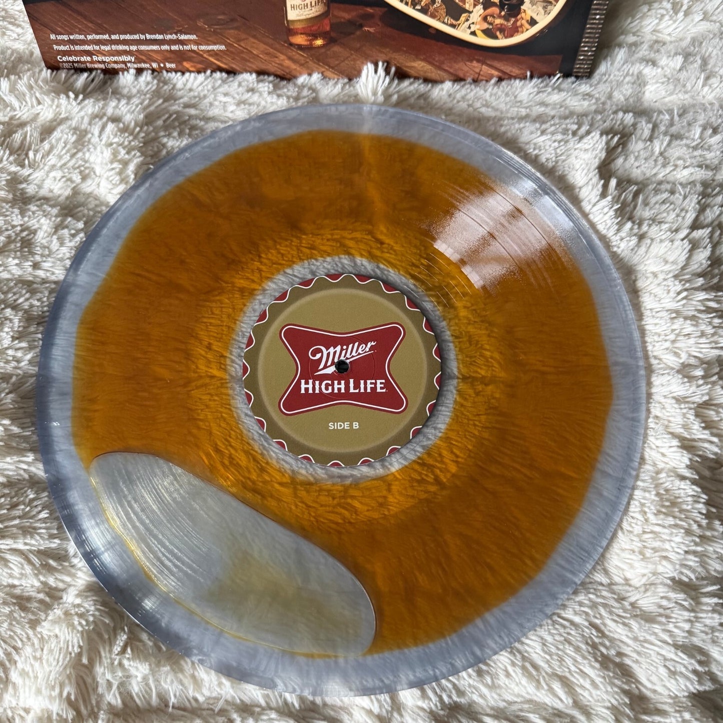 Miller High Life - Dive Bar Sounds - Beer Filled Color Vinyl