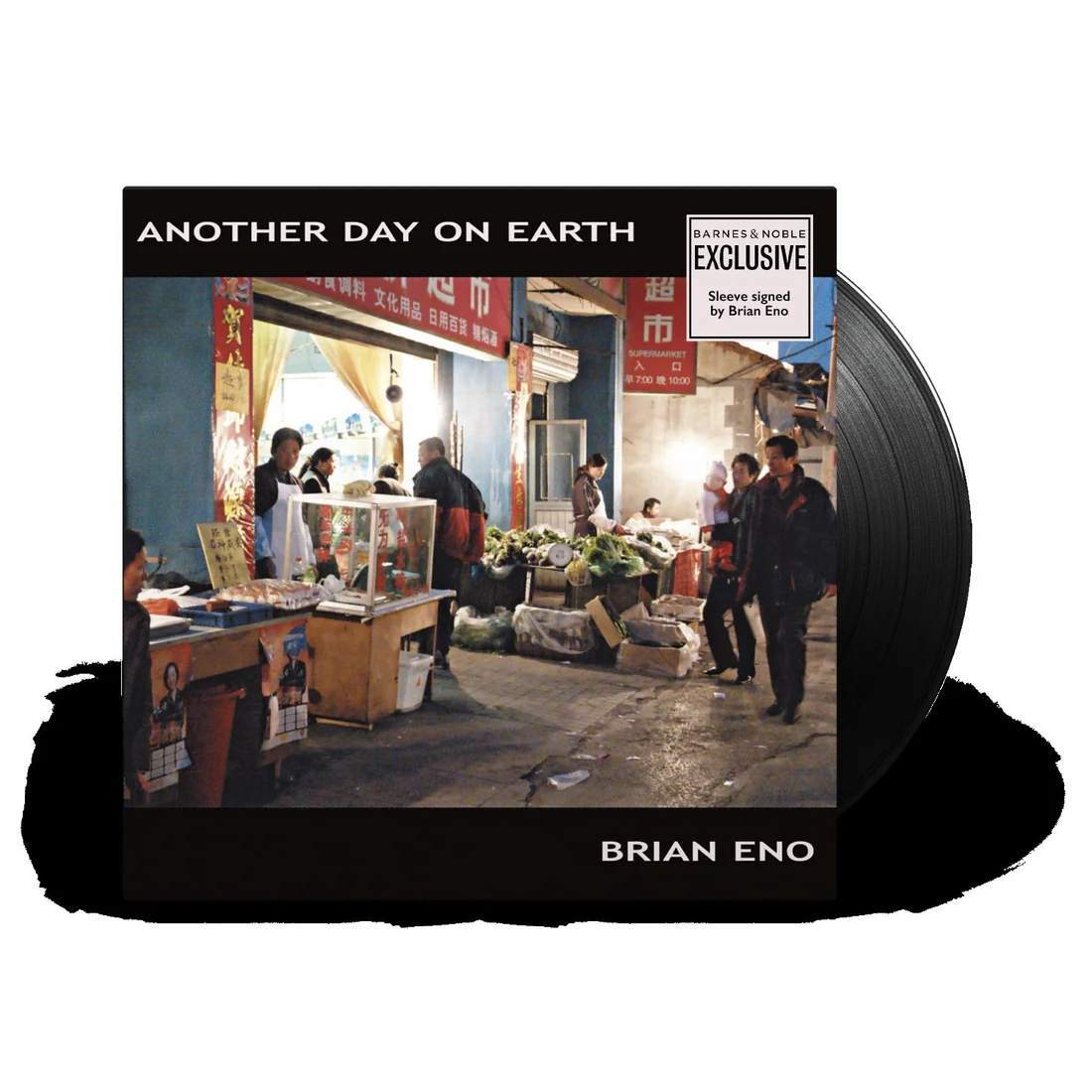 Brian Eno - Another Day On Earth - SIGNED Vinyl LP - Presale