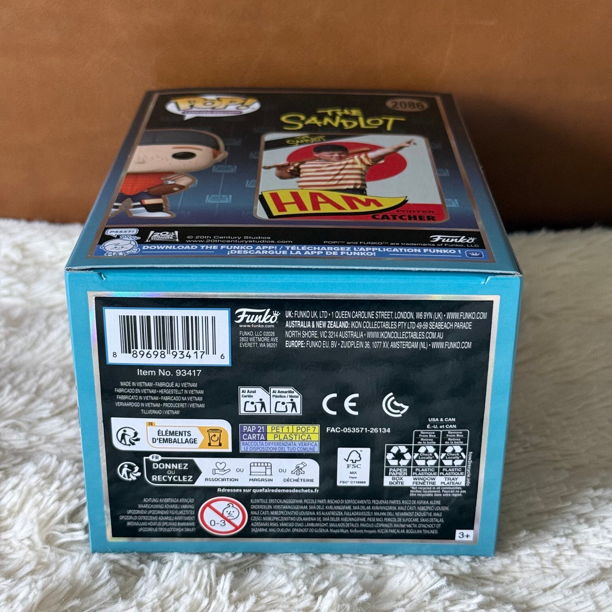 Funko Pop! - The Sandlot Ham #2086 - Limited Edition