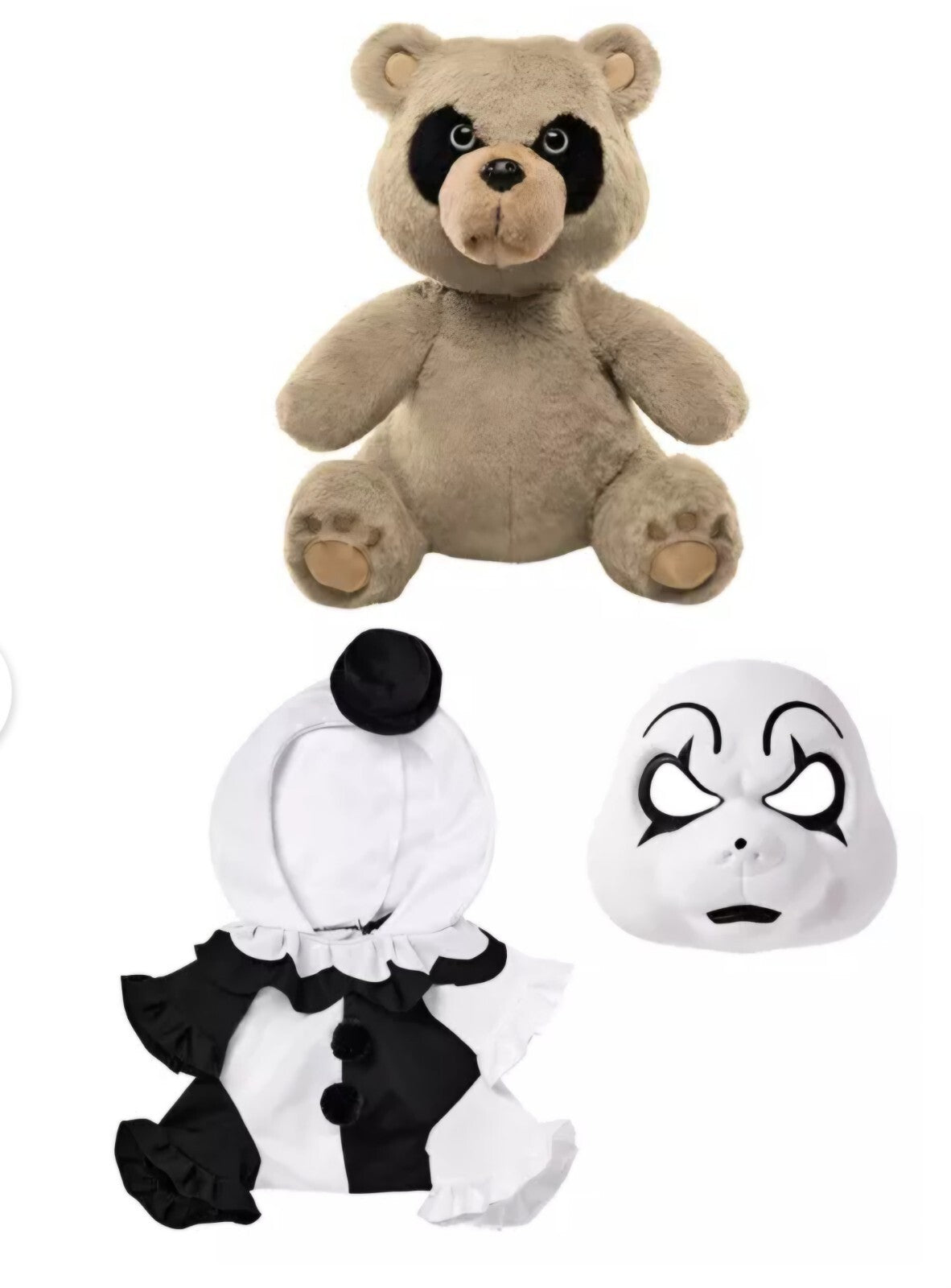 Teddy Terrors - Terrifier Art the Clown Plush Bear