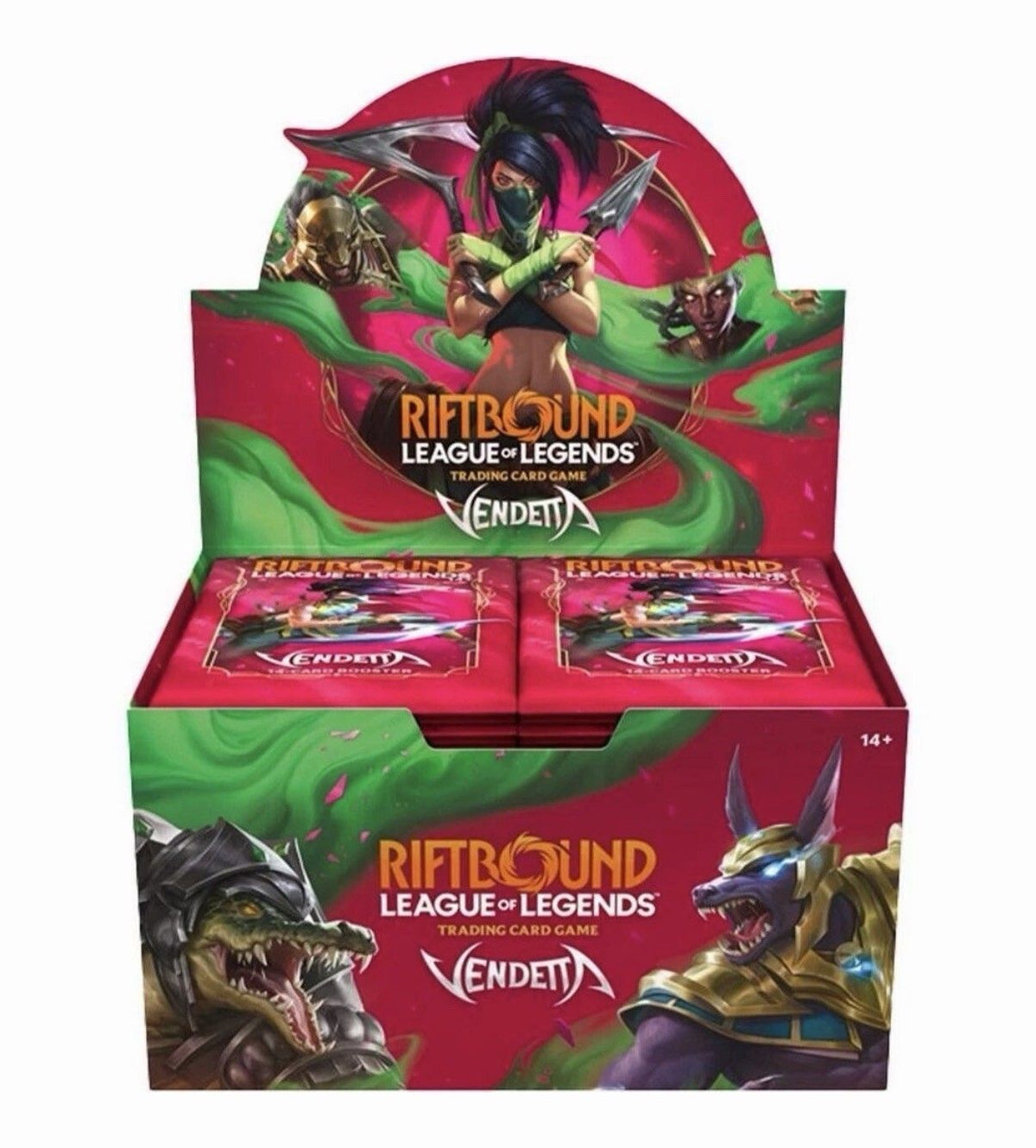 Riftbound - League of Legends TCG Vendetta Booster Box Display - 24 Packs Sealed
