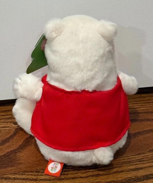 Giggle Scape Plush Target Vest 7" Polar Bear
