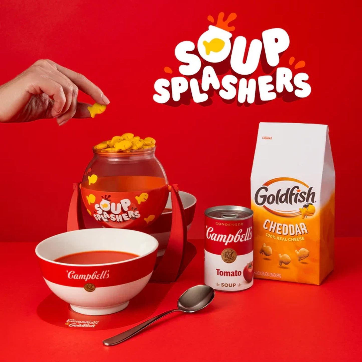 Soup Splashers Game - Goldfish & Campbells