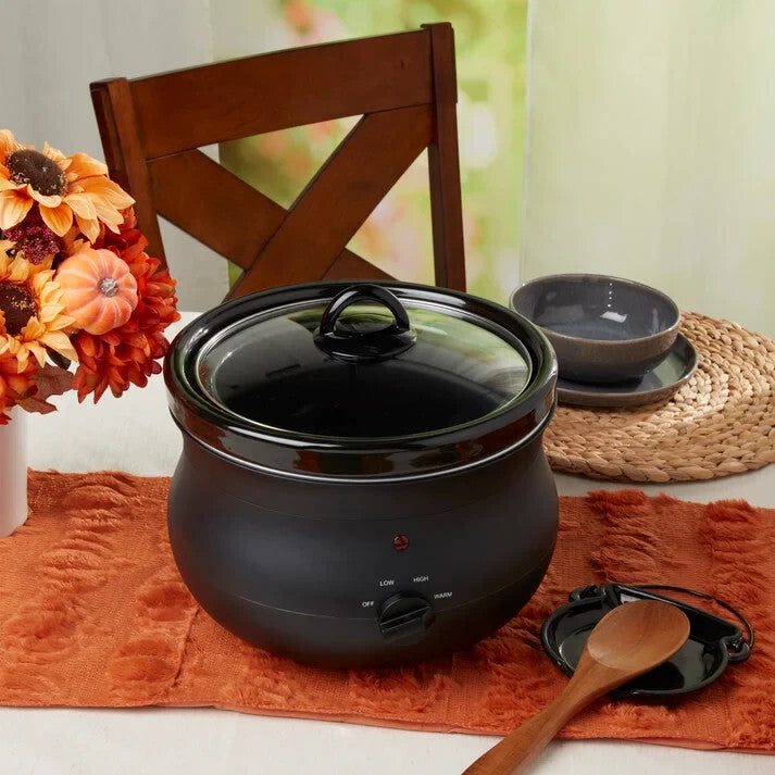 Smith & Clark - 5 Quart Cauldron Slow Cooker Halloween - Presale
