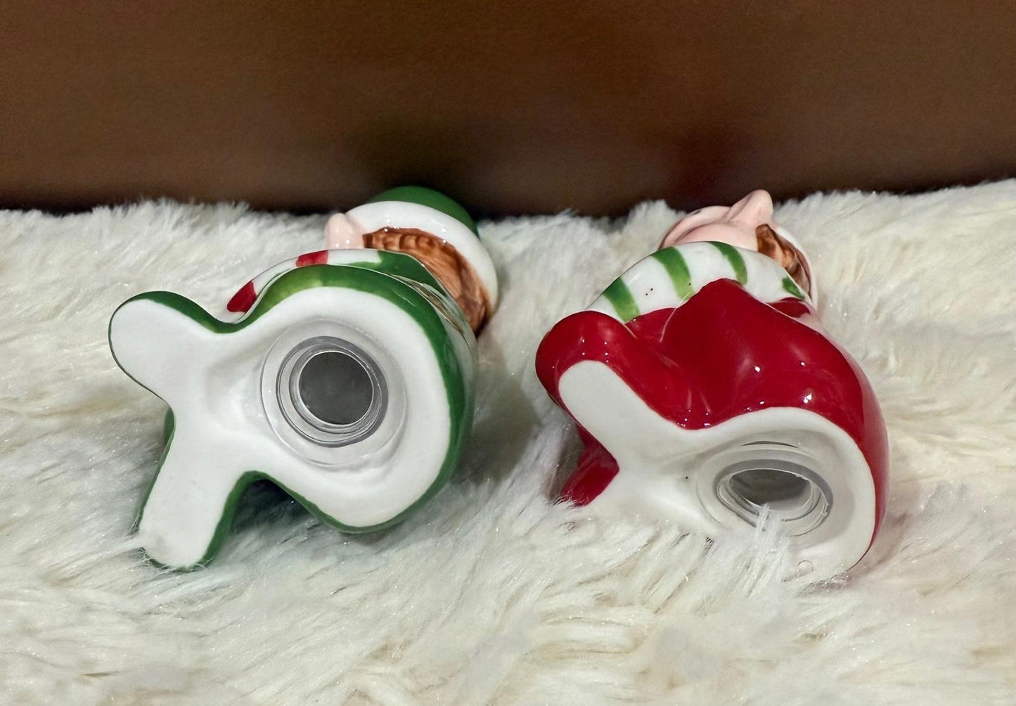 Cracker Barrel Elf Salt & Pepper Shaker Set