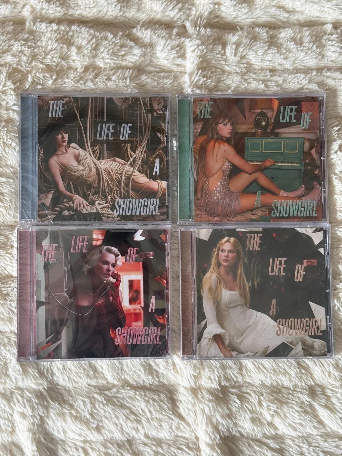 Taylor Swift - The Life Of A Show Girl - Bonus Acoustic Tracks -CDs (4)