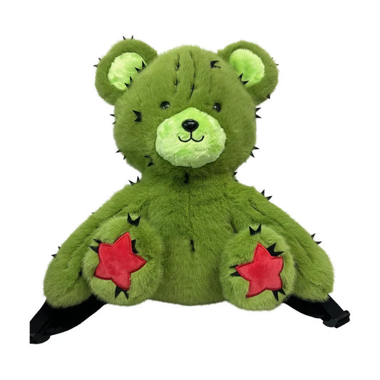 Coachella 2025 Cactus Teddy Bear Backpack Limited Edition Plush Bag