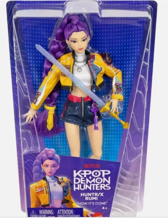 KPop Demon Hunters - Huntr/x RUMI Doll