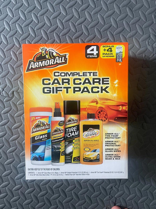 Armor All - Complete Car Cleaning Car Care Kit (4 Pieces)
