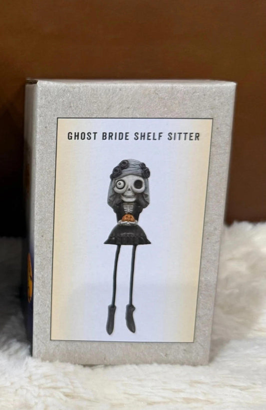 Cracker Barrel - Skeleton Ghost Bride Dangler Shelf Sitter