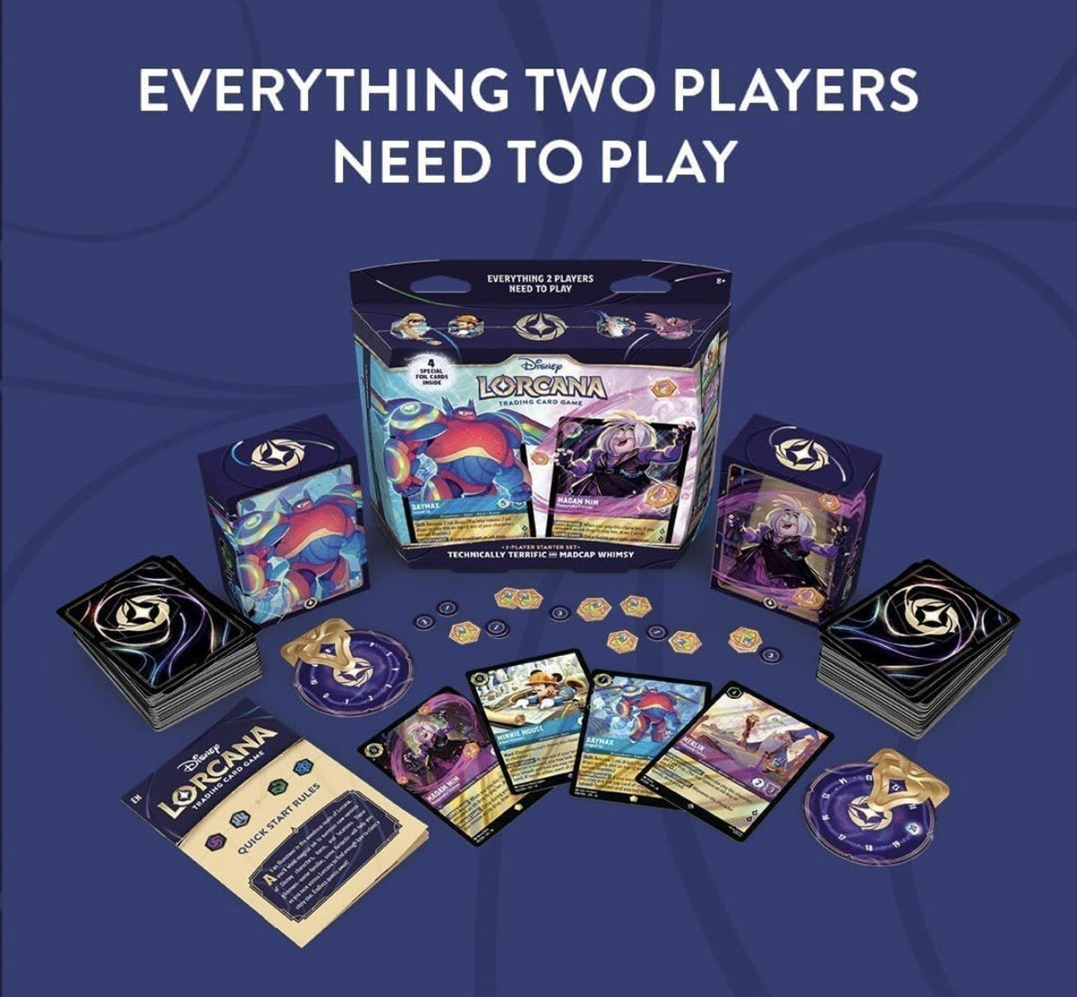 Disney - Lorcana - Technically Terrific Madcap Whimsy - 2 Player Starter Set- Presale
