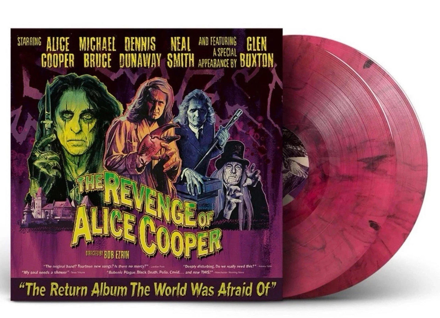 The Revenge of Alice Cooper - Violet 2LP - Autographed
