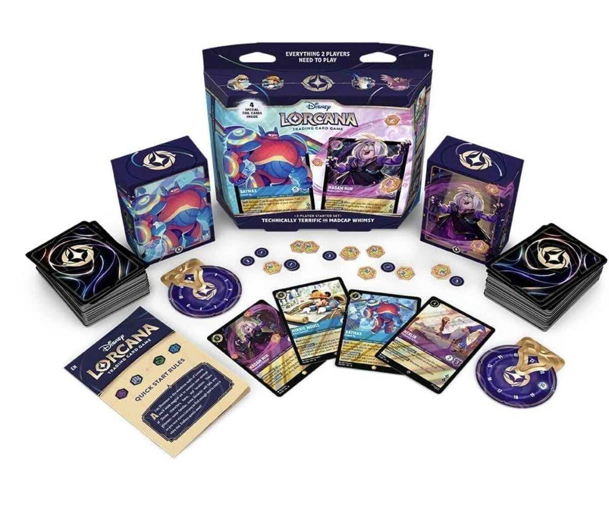Disney - Lorcana - Technically Terrific Madcap Whimsy - 2 Player Starter Set- Presale