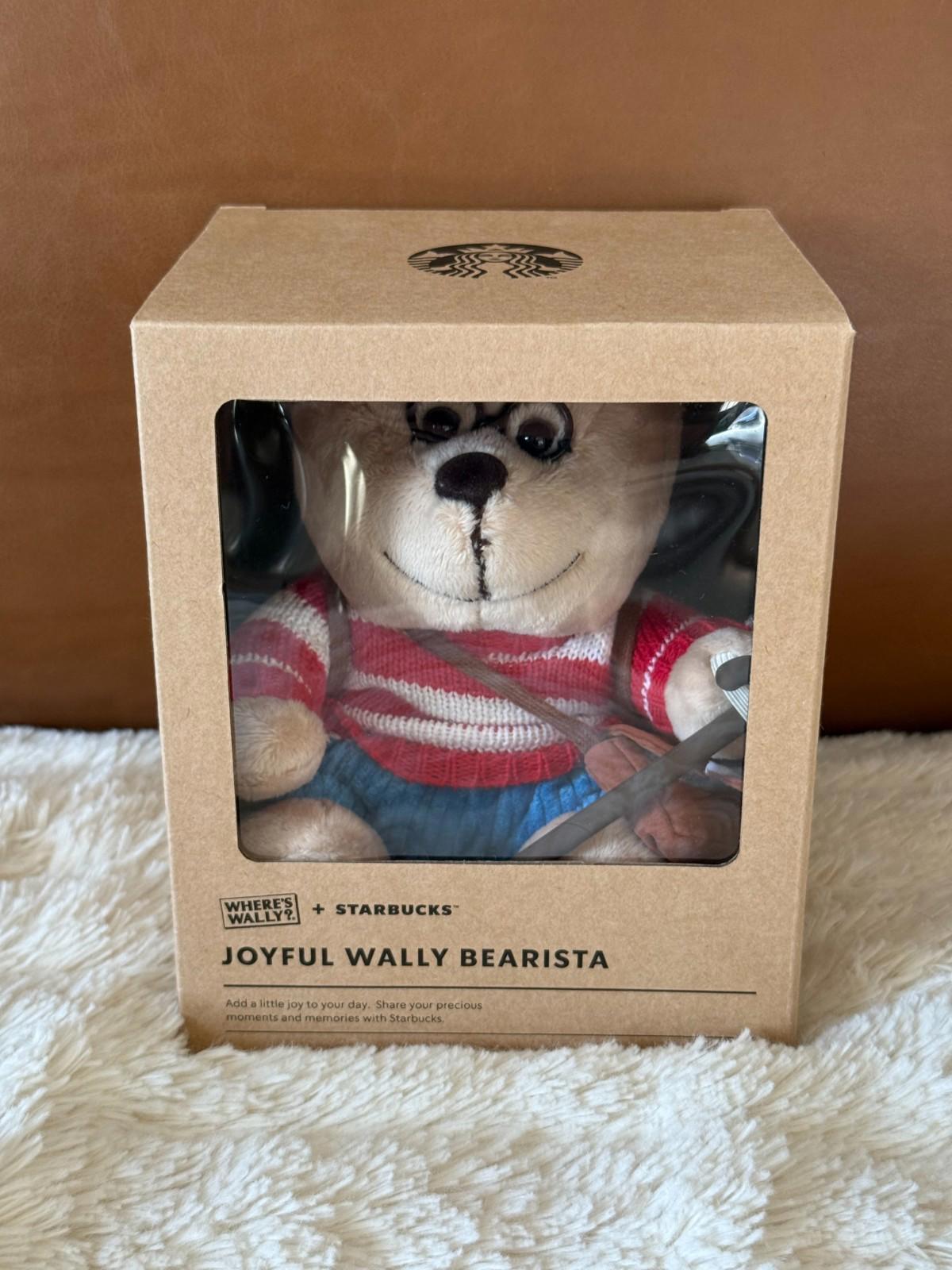 Starbucks - Korea 2025 Where’s Wally Christmas - Bearista Doll