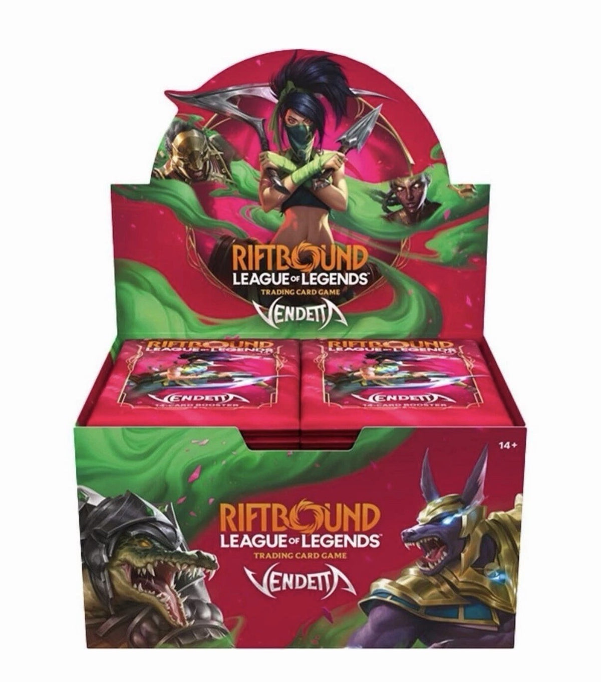 Riftbound - League of Legends TCG Vendetta Booster Box Display - 24 Packs - Presale