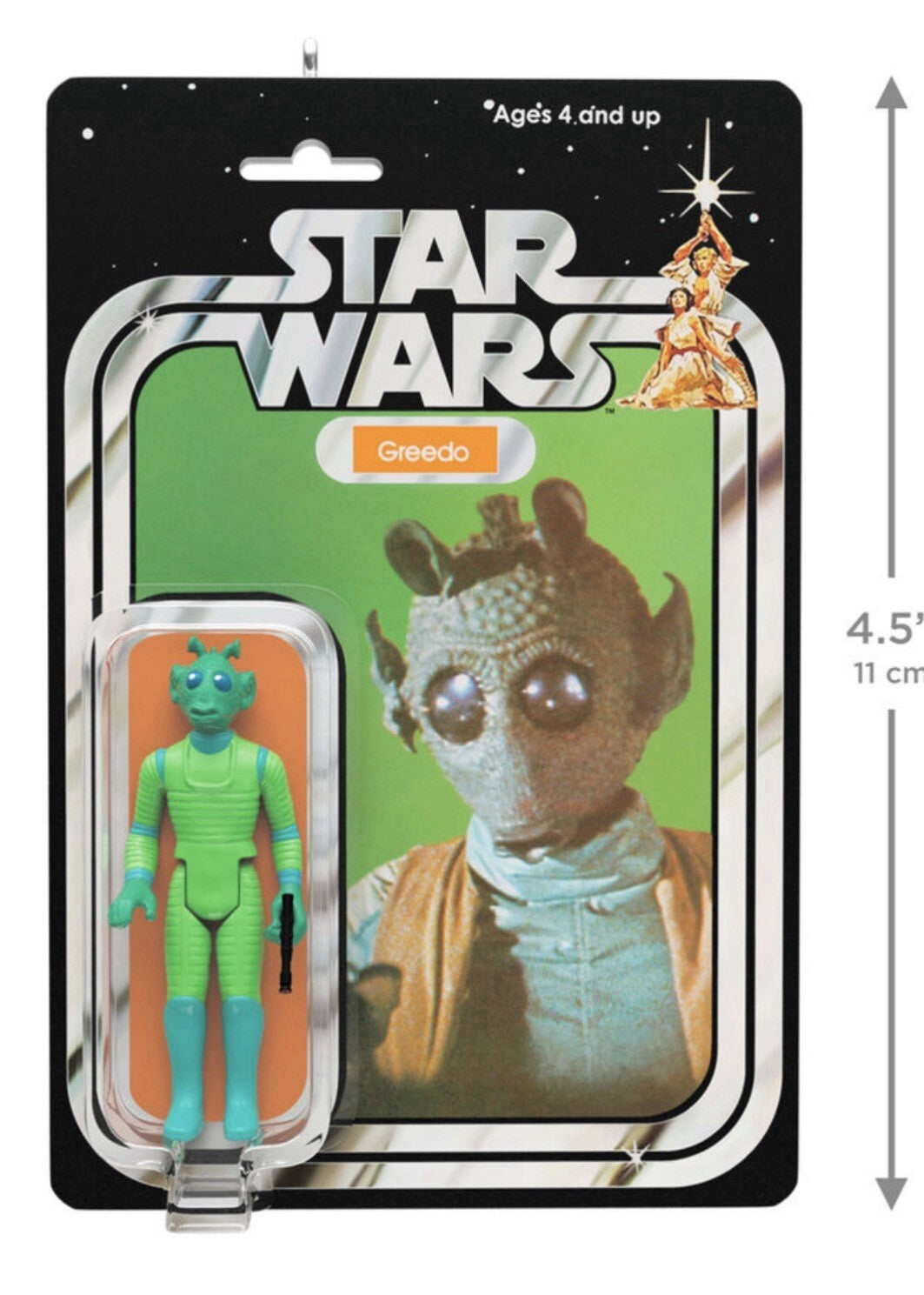 2026 Hallmark Keepsake Star Wars Greedo Vintage Figure Ornament