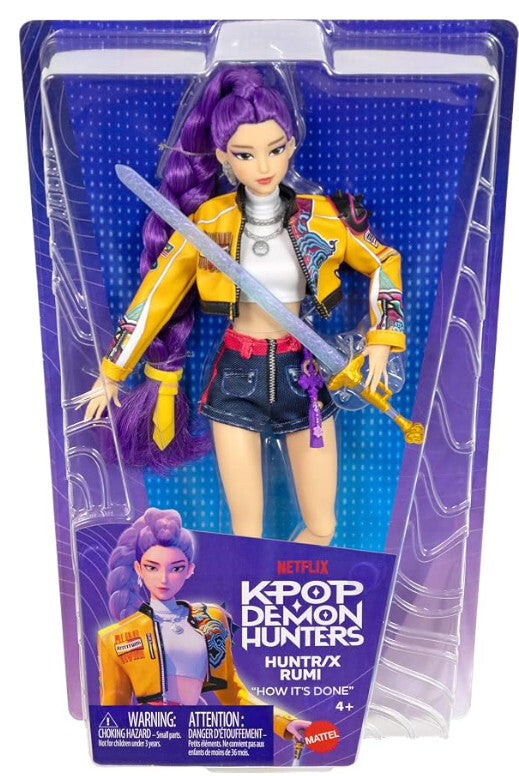 KPop Demon Hunters - Huntr/x RUMI Doll