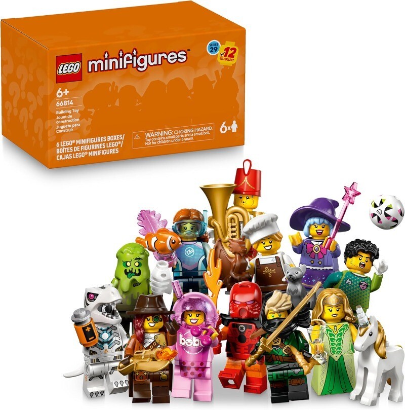 LEGO Minifigures Series 29 - 6 Pack - Mystery Box - 66814