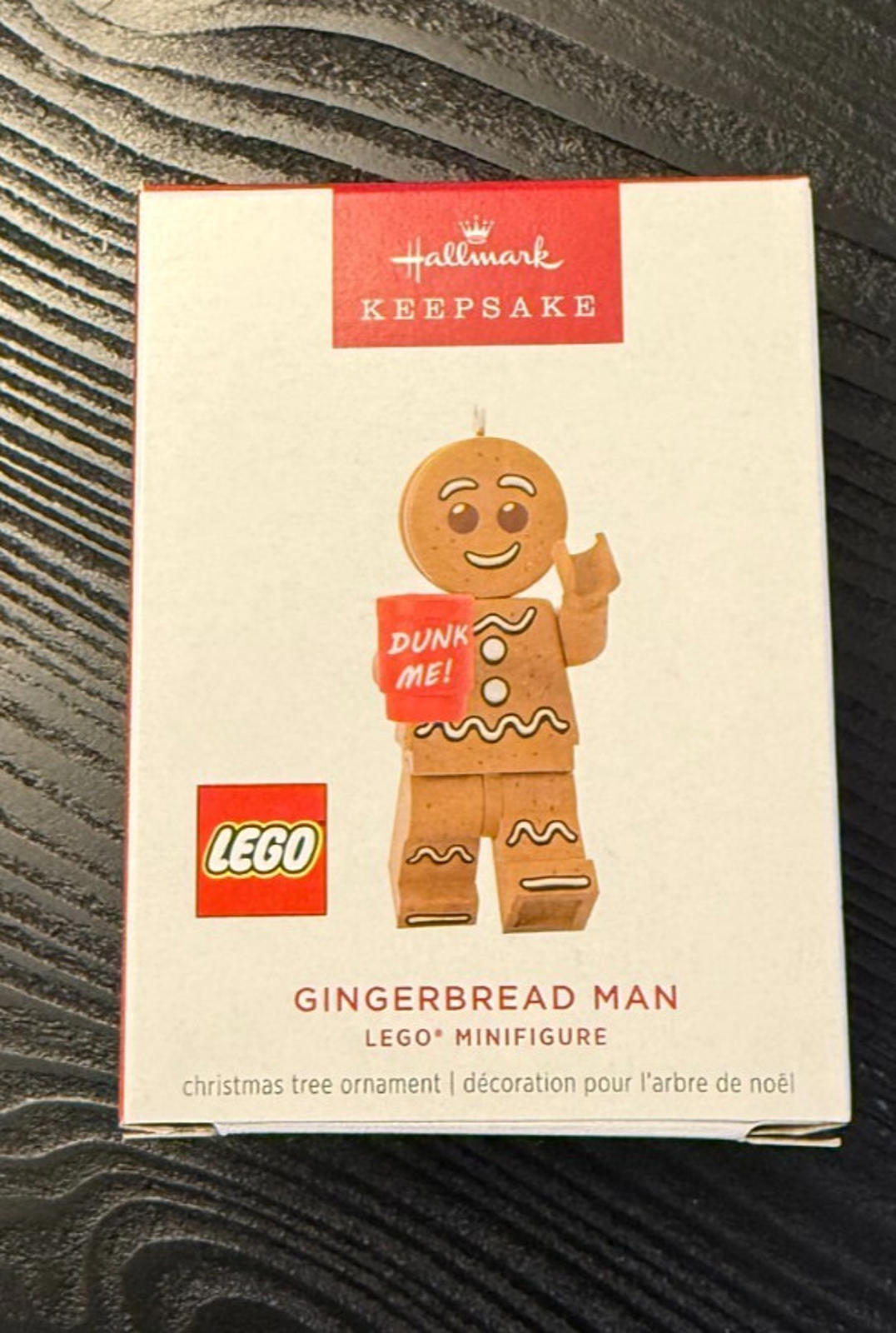 Hallmark - Gingerbread Man Lego "Dunk Me"  Keepsake Ornament