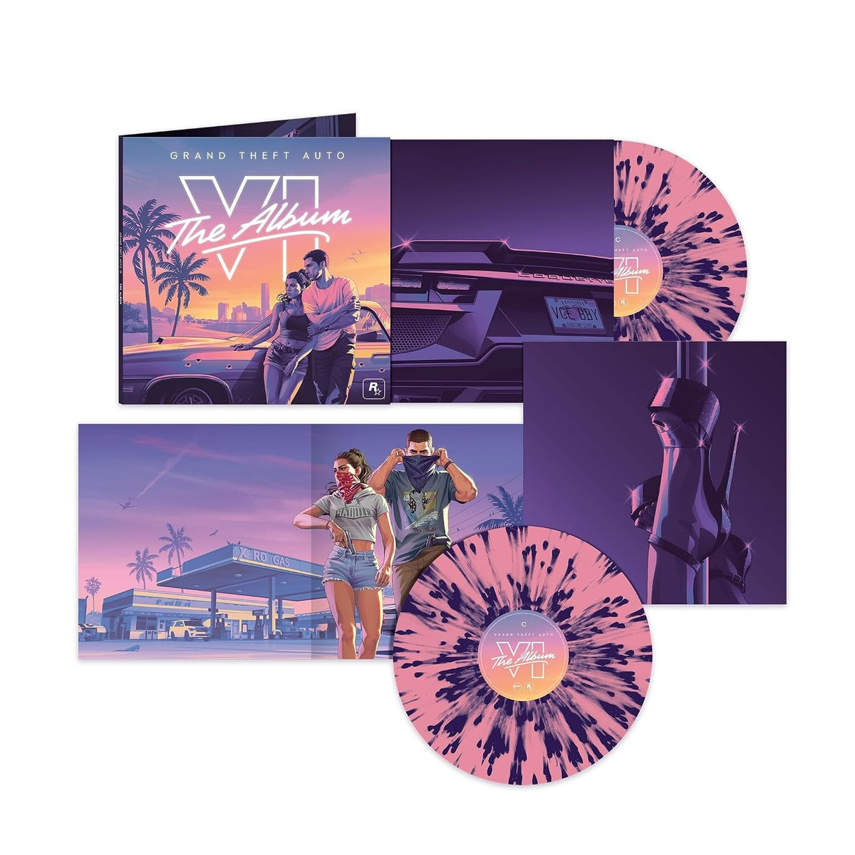 GTA 6 Grand Theft Auto VI The Album (Amazon-Exclusive) Pink Vinyl Presale 11/20