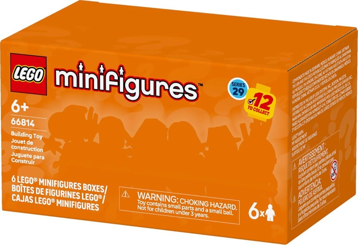LEGO Minifigures Series 29 - 6 Pack - Mystery Box - 66814