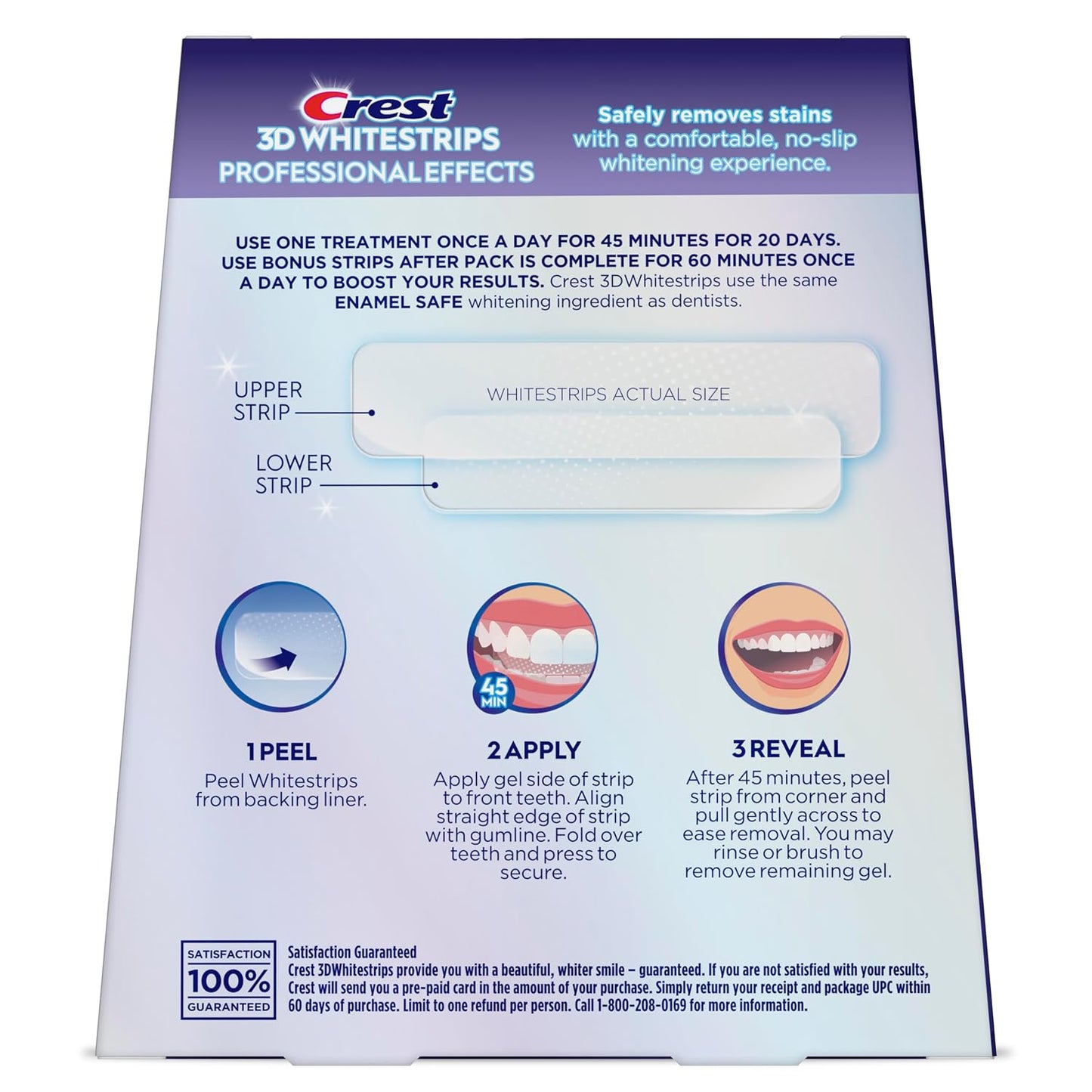 Crest 3D Whitestrips Professional Effects 44 Strips