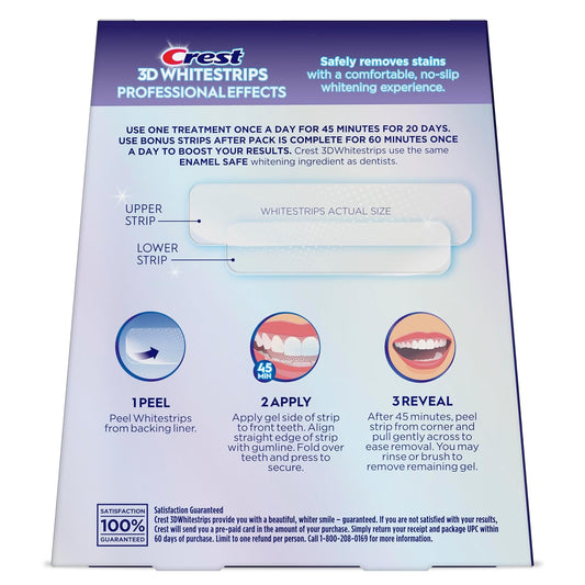 Crest 3D Whitestrips Professional Effects 44 Strips