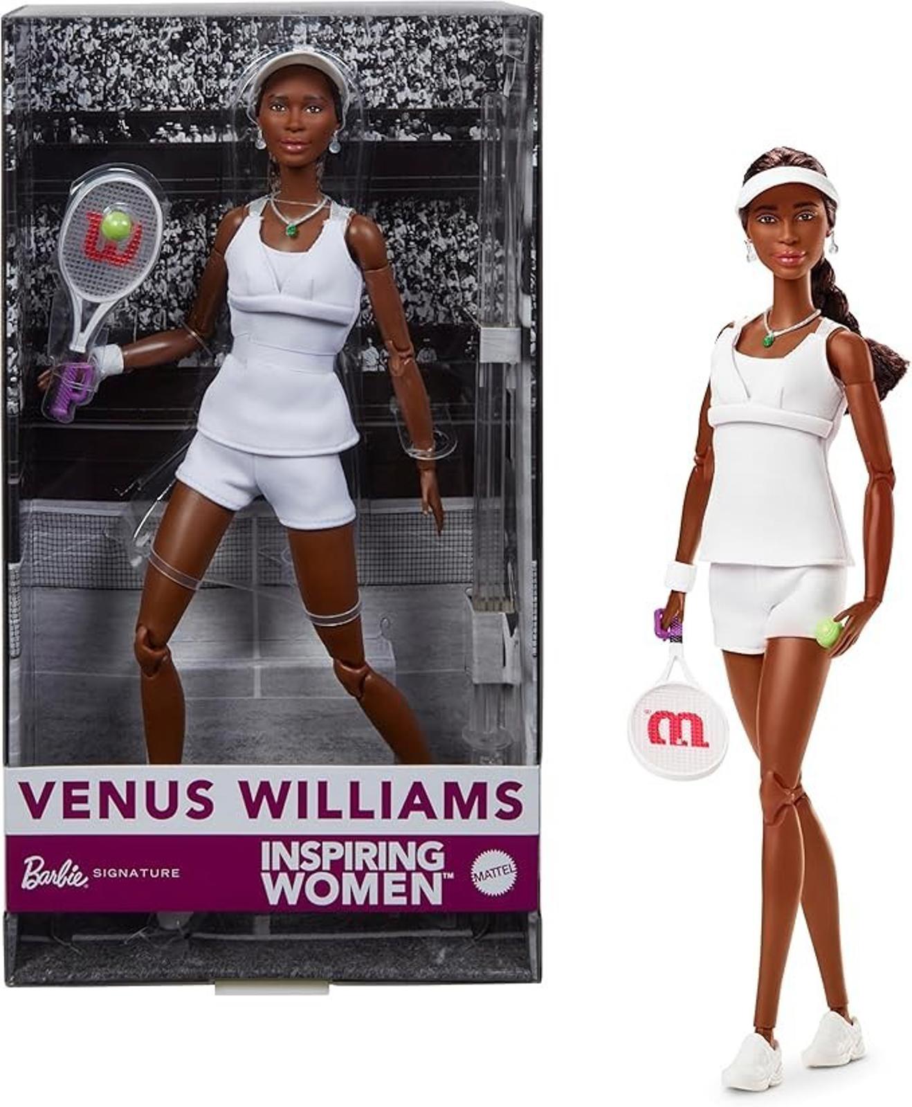2025 Venus Williams Barbie Tennis Uniform Doll - HRM49