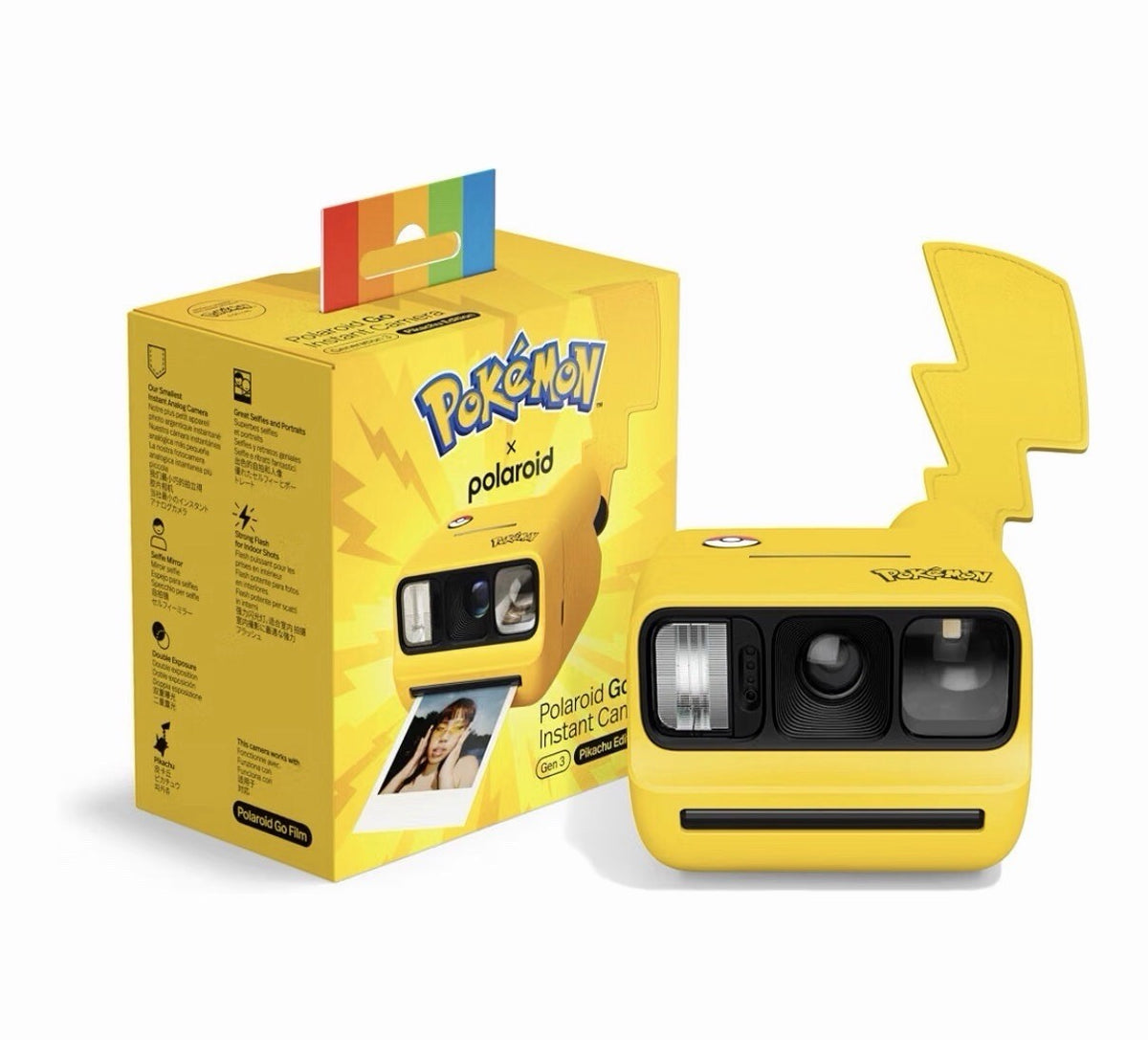 Polaroid - Go Gen3 Mini Instant Camera - Pokémon Pikachu Edition - Presale
