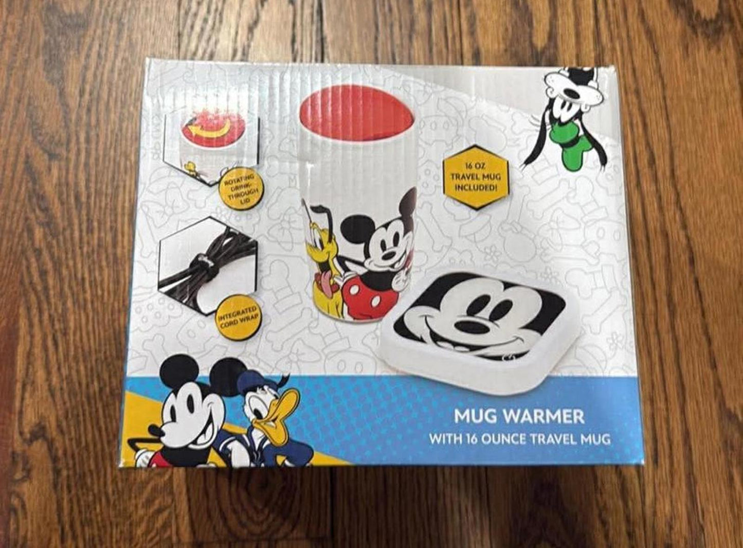 Mickey Mouse Electric Mug Warmer with Travel Mug - 16oz
