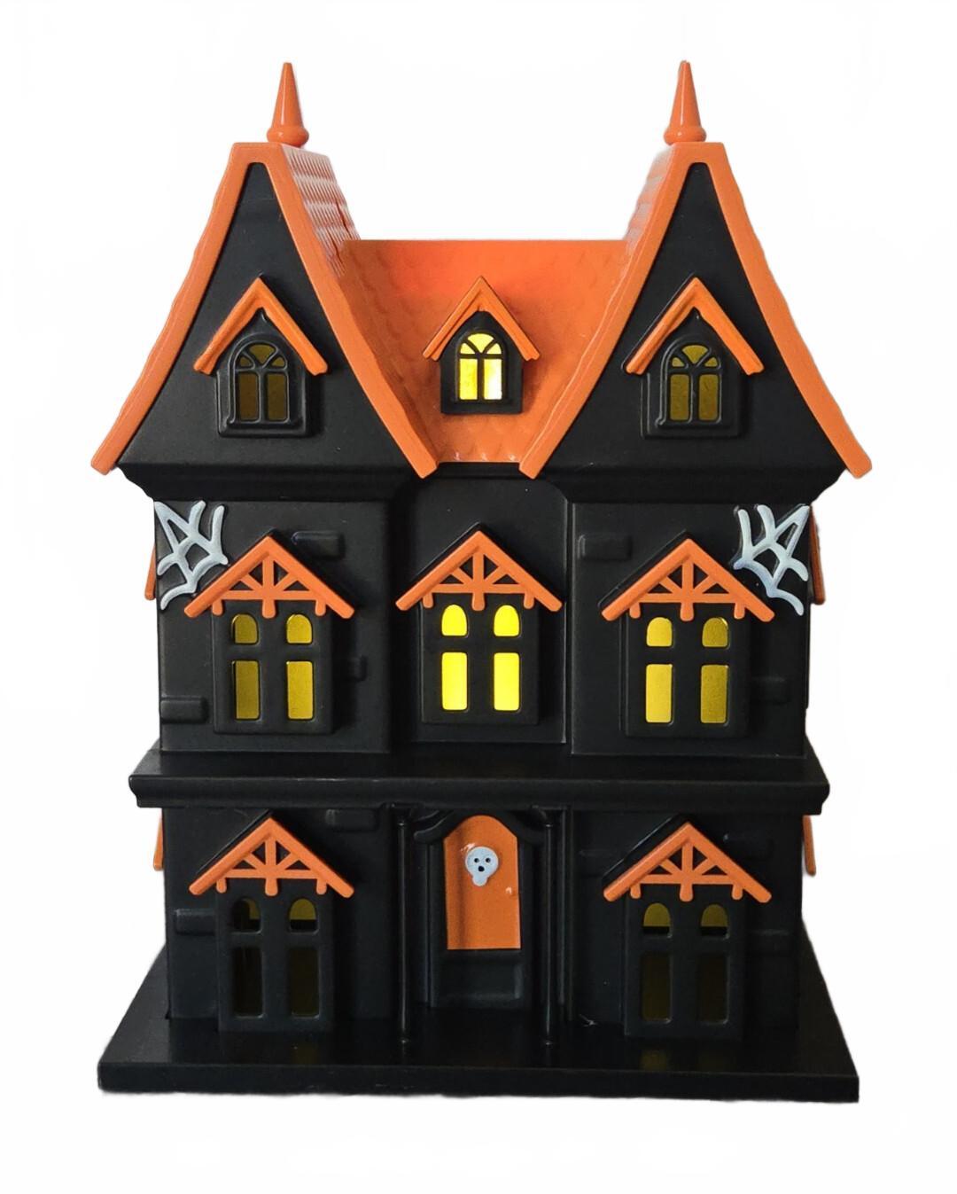 2026 Target Bullseye Light Up Haunted House Halloween Village