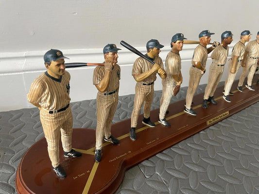 Danbury Mint - 1998 New York Yankees - 10 Figurine Set