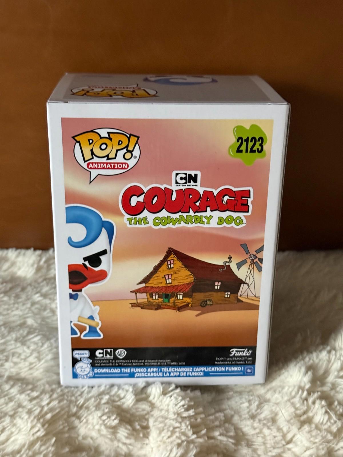 Funko Pop! - Le Quack Courage The Cowardly Dog #2123