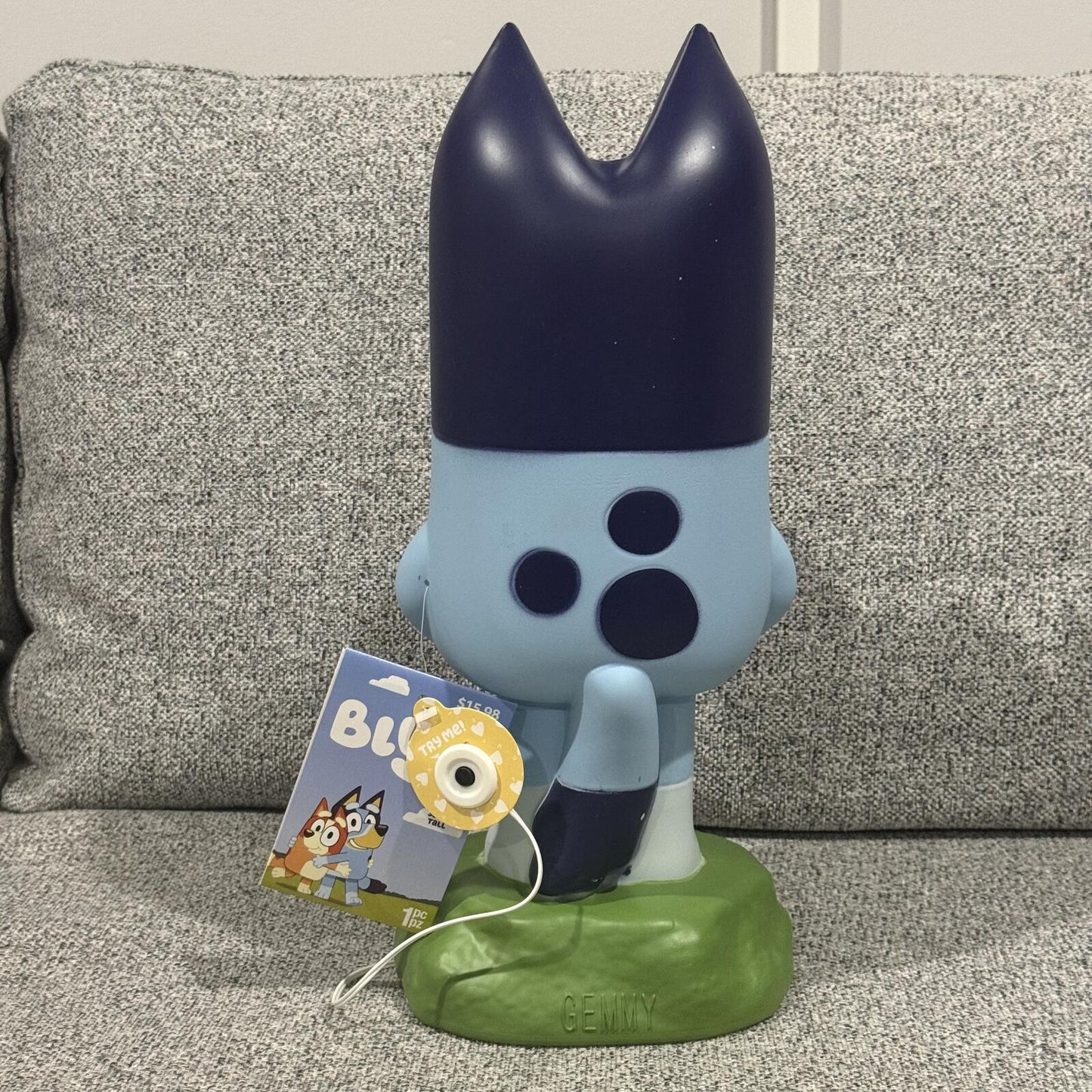 Bluey Holding Heart Card Figure Collectible Statue