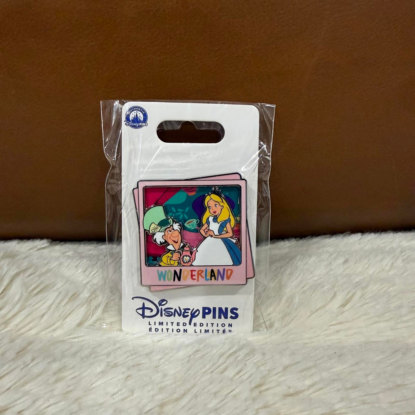 Disney Destinations -Alice and Mad Hatter in Wonderland Pin